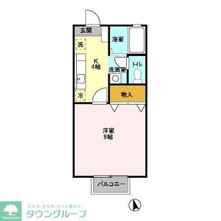 カサグランデの物件間取画像